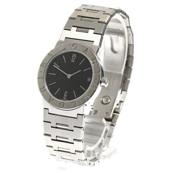 BVLGARI BVLGARIBVLGARI BB30SS Date black Dial Quartz Boy's Watch_900837 - Picture 2 of 6